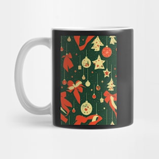 Christmas Seamless Pattern, Christmas Decorations #11 Mug